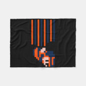 Couverture Polaire Casual Biscuits Edmonton Ice Hockey - Edmonton 8-b (Devant (Horizontal))