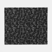 Couverture Polaire Cat Art Blanket Le Conversation Blanches Literie D (Devant (Horizontal))