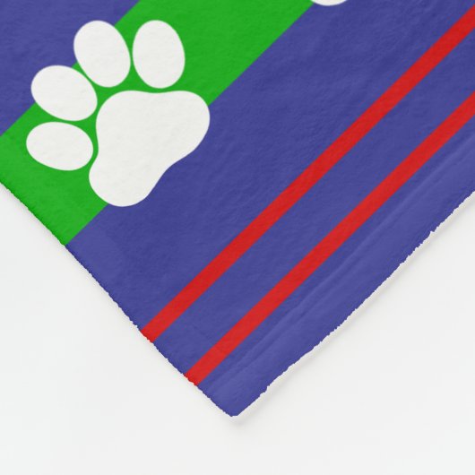 Couverture Polaire Cat Butt Christmas Green (Coin)