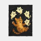 Couverture Polaire Cat Meme Funny Soky Halloween Kitty (Devant)
