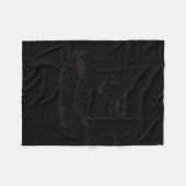 Couverture Polaire Cat Mother I Am But Skin And Bones  (Devant (Horizontal))