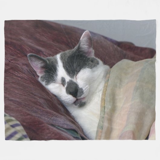 Couverture Polaire Cat Napping (Devant (Horizontal))
