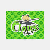 Couverture Polaire Cat Noir | Claws Out ! (Devant (Horizontal))