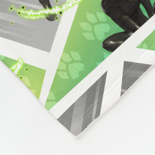 Couverture Polaire Cat Noir & Motif Plagg (Coin)