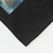 Couverture Polaire Cat Selfie With Shark Funny (Coin)