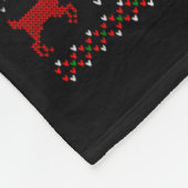 Couverture Polaire Cat Ugly Christmas Sweater Style Funny Cat Xmas Pa (Coin)