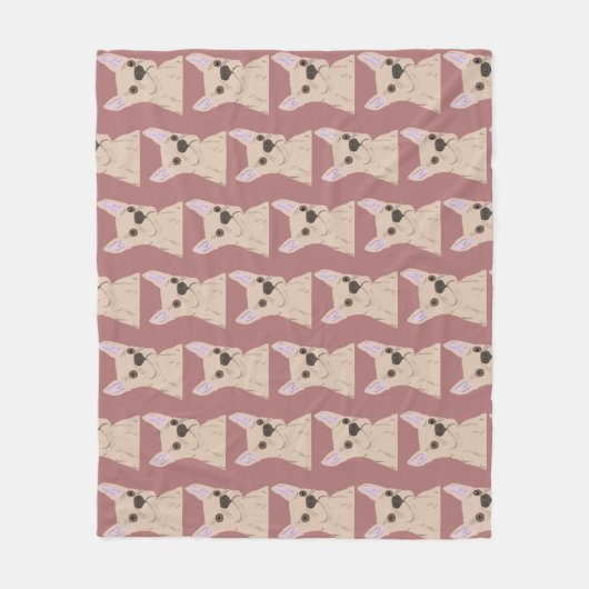 Couverture Polaire Cate dog (Devant)