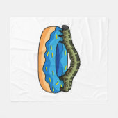 Couverture Polaire Caterpillar avec Donut (Devant (Horizontal))