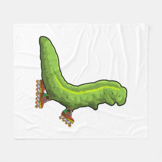 Couverture Polaire Caterpillar en Patinage en ligne avec Patins en li (Devant (Horizontal))