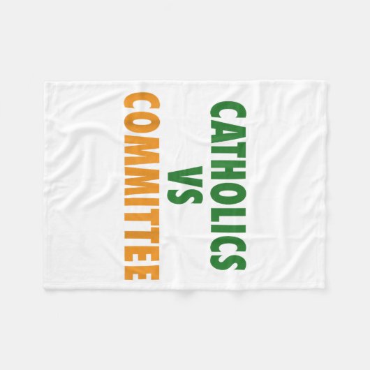 Couverture Polaire Catholics Vs Committees  (Devant (Horizontal))
