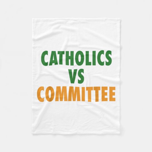 Couverture Polaire Catholics Vs Committees  (Devant)