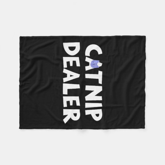Couverture Polaire Catnip Er Funny Cat (Devant (Horizontal))