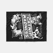 Couverture Polaire Catnip Madness Cute Kitten Funny Cat Pet Humor  (Devant (Horizontal))