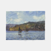Couverture Polaire Catspaws au large (par Henry Moore) (Devant (Horizontal))