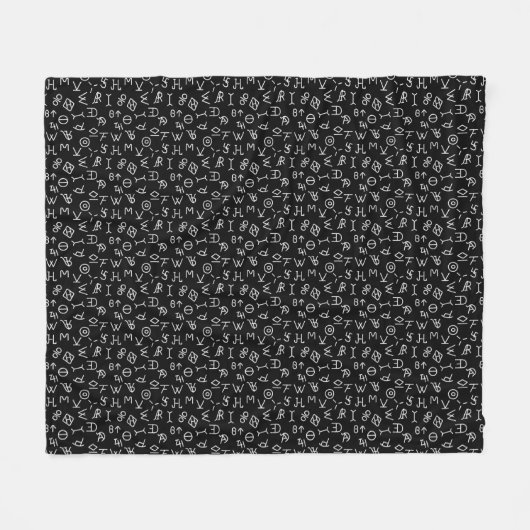 Couverture Polaire Cattle Brands blanket (Devant (Horizontal))