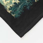 Couverture Polaire Catzilla drôle de style japonais (Coin)