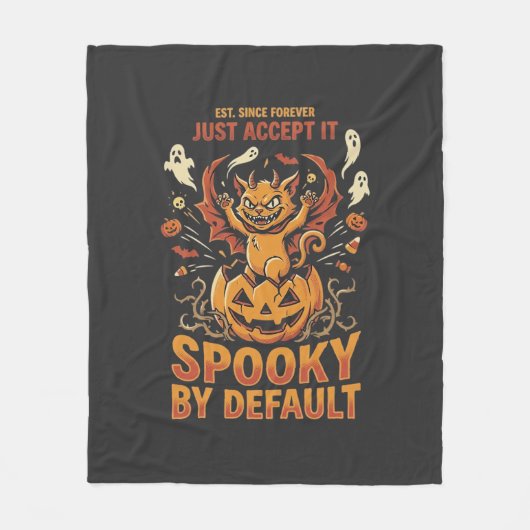 Couverture Polaire Cauchemar de Costumes d'Halloween (Devant)