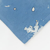 Couverture Polaire Cavalier King Charles Spaniel Chien Sledge Noël (Coin)