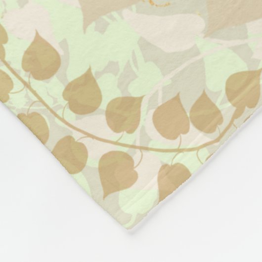 Couverture Polaire Cavalier King Charles Spaniel Fleece Blanche (Coin)