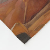 Couverture Polaire Cavalier King en automne Feuilles automne Inspirat (Coin)