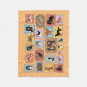 Couverture Polaire Cavalier le roi Charles Spaniel Blanket (Devant)