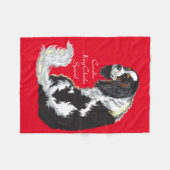 Couverture Polaire cavalier roi spaniel (Devant (Horizontal))