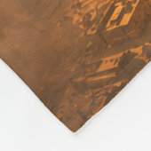 Couverture Polaire Cavaliers du coucher de soleil sur les pyramides (Coin)