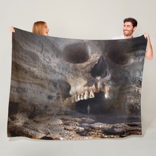 COUVERTURE POLAIRE CAVE SKULL (En situation)