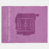 Couverture Polaire CD Nacional Funchal Art (Devant (Horizontal))