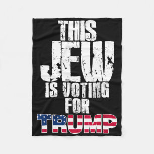 Couverture Polaire Ce Juif Vote Pour Trump électeur Républicain Juif