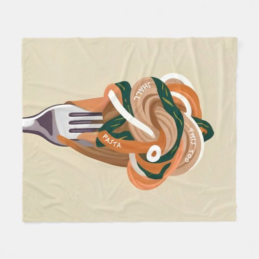 Couverture Polaire Ce Pâte Aussi (Devant (Horizontal))