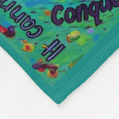 Couverture Polaire Ce que le cancer ne peut pas faire Angel Chemo Cou (Coin)