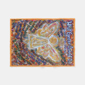 Couverture Polaire Ce que le cancer ne peut pas faire Angel Chemo Fle (Devant (Horizontal))