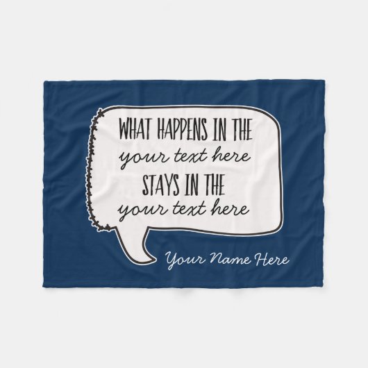 Couverture Polaire Ce qui se produit dans les séjours dans la (Devant (Horizontal))