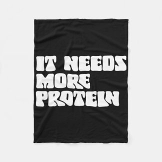 Couverture Polaire Ce Repas A Besoin De Plus De Protéine Lover Bodybu