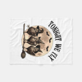 Couverture Polaire Ce Soir, Nous Volons Avec Trois Poulets Sur Hallow (Devant (Horizontal))