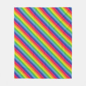 Couverture Polaire Ceinture arc-en-ciel (Devant)