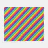 Couverture Polaire Ceinture arc-en-ciel (Devant (Horizontal))