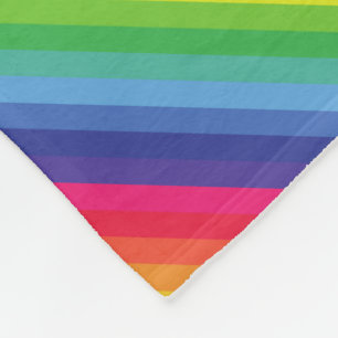 Couverture Polaire Ceinture arc-en-ciel