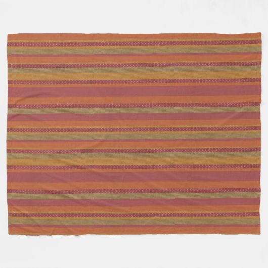 Couverture Polaire Ceinture en polaire rayée Sierra Sunset (Devant (Horizontal))