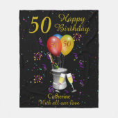 Couverture Polaire Célébration du 50e anniversaire Black Gold (Devant)