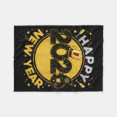 Couverture Polaire Celebration Happy New Year Eve 2026 Party Men Wome (Devant (Horizontal))