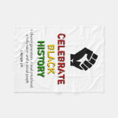 Couverture Polaire CÉLÉBRER | HISTOIRE NOIRE | Écriture chrétienne (Devant (Horizontal))