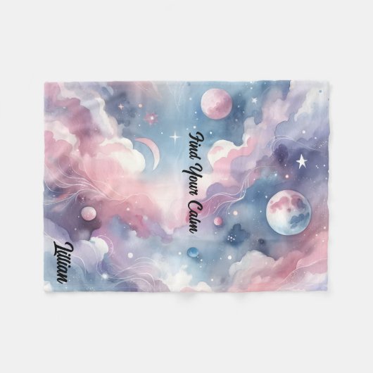 Couverture Polaire Céleste (Devant (Horizontal))