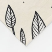 Couverture Polaire Celestial Botanical Pattern (4) (Coin)