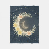 Couverture Polaire Celestial Moon & Daffodil Baby Fleece Blanket (Devant)