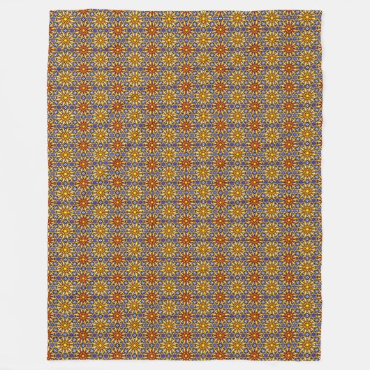 Couverture Polaire Celestial Sun Mandala (Devant)