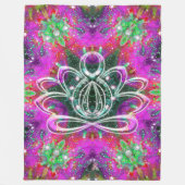 Couverture Polaire Celestial Zen Lotus (Devant)