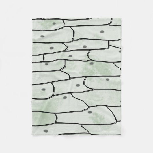 Couverture Polaire Cellules d'oignon (Devant)