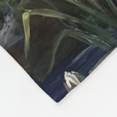 Couverture Polaire Celtic Swans Moonlit Lake Night Fantasy Art (Coin)